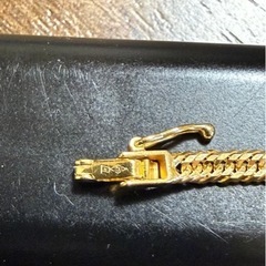 k18 喜平ネックレス12面トリプル　40cmの画像