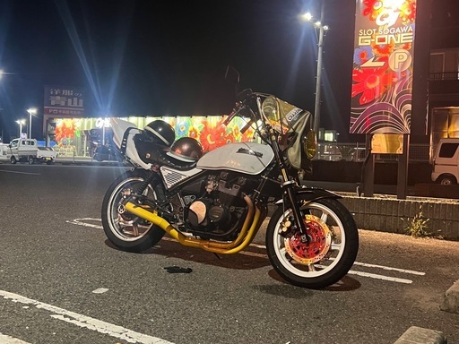 Z400J(Z400FX)無名当時物ショート管
