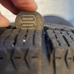 （引渡し決定しました）185/65 R15　ブリジストン　スタッドレス 2021年製　溝あり　アルミ付の画像