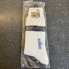 M2511-469 ASCOT PARK POLO CLUB LONDON ソックス 靴下　25.0-27.0cm アイボリー 未使用品 保管汚れ有りの画像