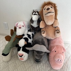 美品シャクレルプラネット BIGぬいぐるみセットの画像