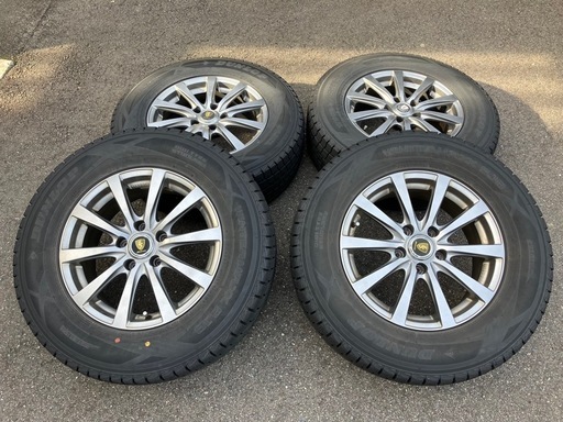 デリカD:5/スタッドレスタイヤ・ホイール4本セット　225/70R16