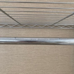 【決まりました！】スチールラック・ハンガーラック/キャスターつきの画像