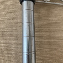 【決まりました！】スチールラック・ハンガーラック/キャスターつきの画像