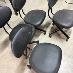オフィスチェアー4脚の画像