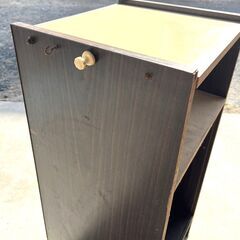 【B432】昭和レトロ/木製/電話台/高さ69㎝/収納棚/小棚/収納/現状品の画像