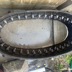 コンバインゴムクローラーの画像