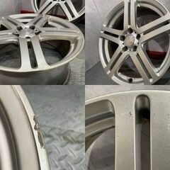 ROADLINE ロードライン 社外ホイール 18インチ 4本 7.5J5HPCD114.3+45 トヨタ専用設計 ビッグキャリパー対応 クラウン等　(MHZ847)クレジットカード QRコード決済可能の画像