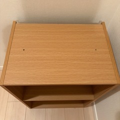 【未使用】ニトリ　本棚　収納棚の画像