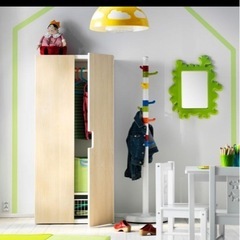 無料！IKEA キッズ ハンガーラック スタンド　の画像
