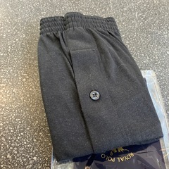 M2511-471 ROYAL POLO SPORTS CLUB ニット トランクス ブラック Lサイズ 1枚のみ 未使用品 保管汚れ有りの画像