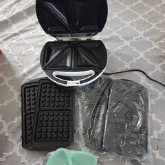 たこ焼・お好み焼き器とマルチサンドメーカーのセットの画像