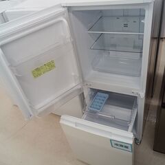リユースのサカイ栃木店★ジモティ割あり★ SHARP 冷蔵庫 SJ-D15G-W 152L 21年製 動作確認／クリーニング済み TC11754の画像