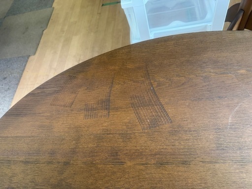 こたつテーブル　折りたたみ式　オカヤ　中古
