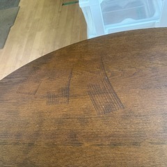 こたつテーブル　折りたたみ式　オカヤ　中古の画像