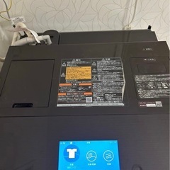 東芝 ドラム式洗濯乾燥機 ZABOON TW-127X8L 12㎏　ザブーンの画像