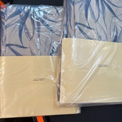 カーテン 100x178cm　半間　テラス用　２枚セットの画像