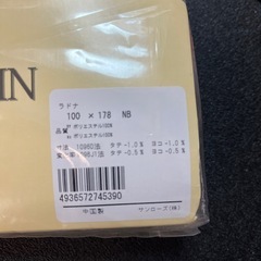 カーテン 100x178cm　半間　テラス用　２枚セットの画像