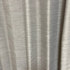 ニトリ　カーテン　2セット　茶色の画像