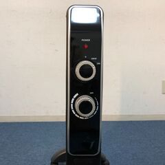 遠赤両面パネルヒーターNX-WPH01BK ブラック 美品 キャスター付き 暖房器具　マイカ電気ヒーター 清掃/動作確認済みの画像