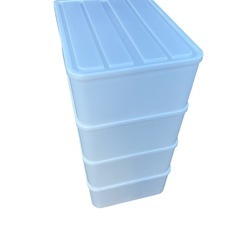 衣装ケース 4個セット 収納ケースの画像