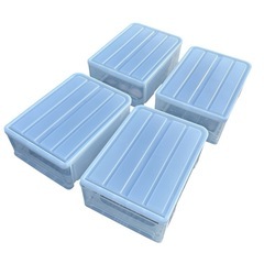 衣装ケース 4個セット 収納ケースの画像