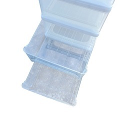 衣装ケース 4個セット 収納ケースの画像