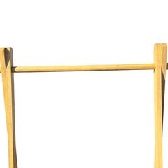 木製 ハンガーラックの画像