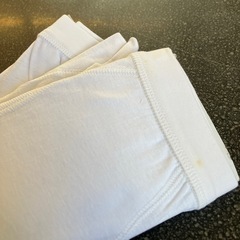 M2511-472 Saver ブリーフ 3枚組 ホワイト 綿100% 未使用品 保管汚れ有りの画像