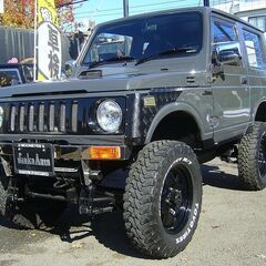 ６年 ジムニー ＪＡ１１Ｖ改 リフトアップ公認 ５速 エア…