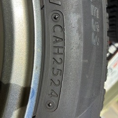 【問い合わせ多数にてお待ちください】ブリヂストン24年VRX2 155/65/R14 ホイール付の画像