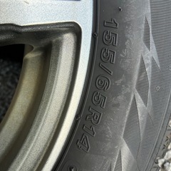 【問い合わせ多数にてお待ちください】ブリヂストン24年VRX2 155/65/R14 ホイール付の画像
