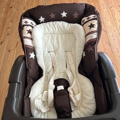 洗濯清掃済Apricaハイローベッド&チェア ベーシック ニューボーンの画像