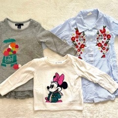 美品アウターあり！長袖 17点セット まとめ売り 90 女の子 保育園着の画像