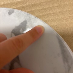 East Table 大理石調マーブル　平皿  の画像