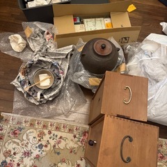 【決まりました】茶道の道具など数十点の画像