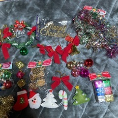 クリスマスオーナメントいろいろの画像