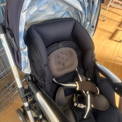 ベビーカー　aprica 対面、背面両用　中古の画像