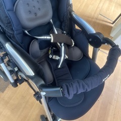 ベビーカー　aprica 対面、背面両用　中古の画像