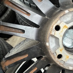 スタッドレスタイヤホイール4本セット　235/50R18の画像