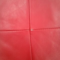 リユースのサカイ栃木店★ジモティ割あり★  スツール レッド W44×D44×H40.5 クリーニング済み TC11758の画像