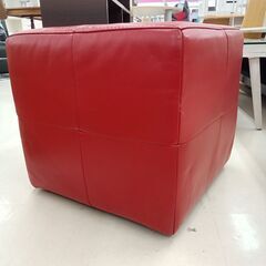 リユースのサカイ栃木店★ジモティ割あり★  スツール レッド W44×D44×H40.5 クリーニング済み TC11758の画像