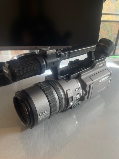 ビデオカメラ、ムービーカメラ vx2100,opteka ultra fisheye lenze