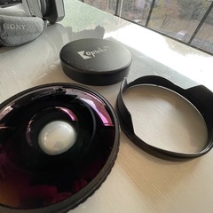 vx2100,opteka ultra fisheye lenzeの画像