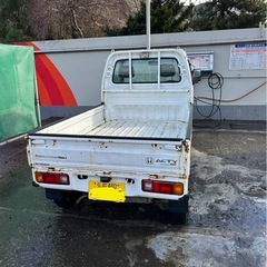車検2年付き　アクティトラック　四駆　HA4 パワステ、エアコンなしの画像