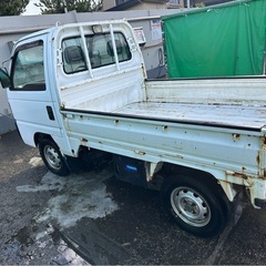 車検2年付き　アクティトラック　四駆　HA4 パワステ、エアコンなしの画像