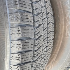 ⑧ブリヂストンブリザックVRX2トヨタ純正アルミ付きスタッドレスタイヤ　プリウス　PCD100 2024年の画像