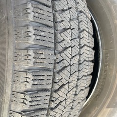 ⑧ブリヂストンブリザックVRX2トヨタ純正アルミ付きスタッドレスタイヤ　プリウス　PCD100 2024年の画像