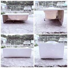 【❗️✨美品バスタブ✨❗️】Gemyバスタブ 排水金具付き 取り付け工事不可 ✨簡易清掃済❗️の画像