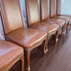 maruni ダイニングチェア6脚    超貴重❗️  
配送無料❗️の画像